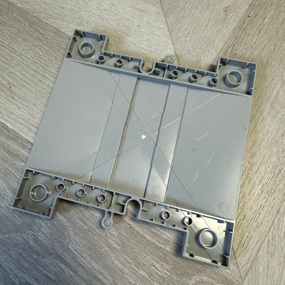 Lego Duplo 6391 Train Track with Ramps for Car Crossing Gray - Picture 2 of 6